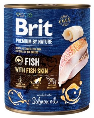Brit Brit Premium By Nature Fish & Fish Skin puszka 800g