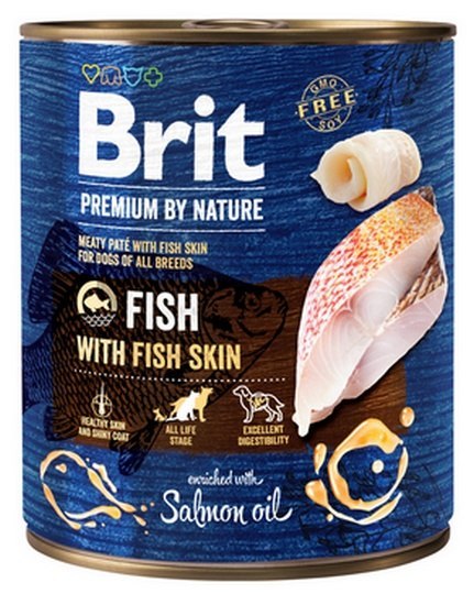 Brit Brit Premium By Nature Fish & Fish Skin puszka 800g