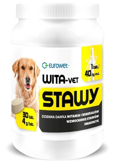 Eurowet Wita-Vet Stawy 4g tabletki 30szt