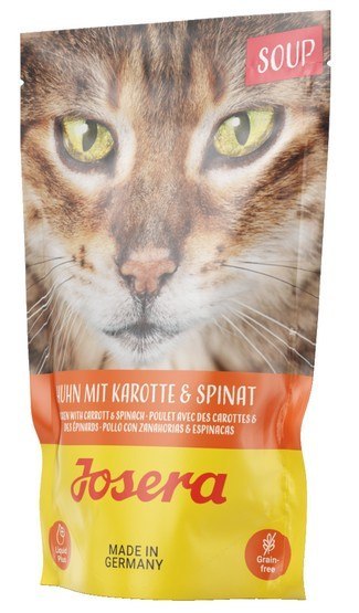 Josera Josera Kot Zupa Kurczak z marchewką i szpinakiem saszetka 70g