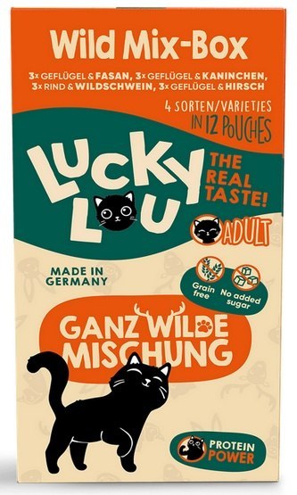 Lucky Lou Lucky Lou Lifestage Adult Wild Mix-Box saszetki 12x125g