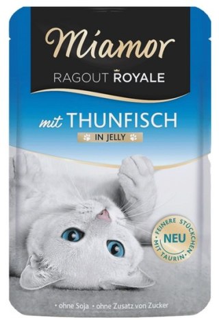 Miamor Ragout Royale Miamor Ragout Royale z tuńczykiem w galaretce saszetka 100g