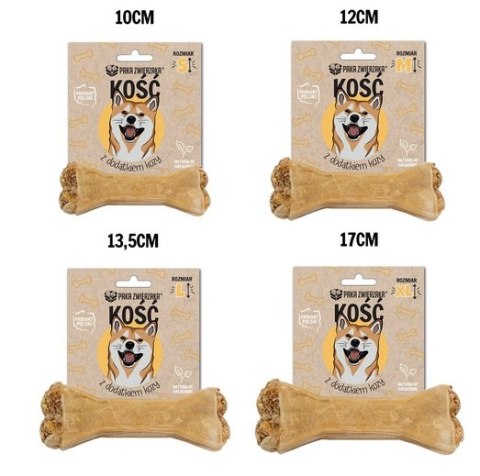 Paka Zwierzaka Paka Zwierzaka Kość z dodatkiem kozy S 10cm