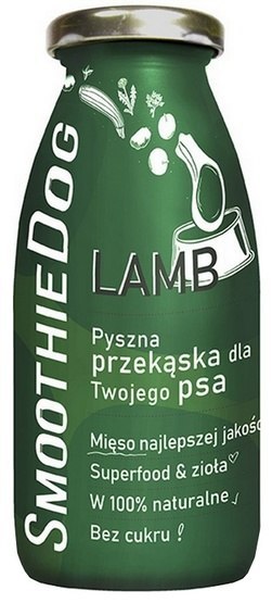 Smoothie SmoothieDog Płynna przekąska - jagnięcina 250ml