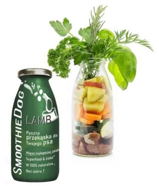 Smoothie SmoothieDog Płynna przekąska - jagnięcina 250ml