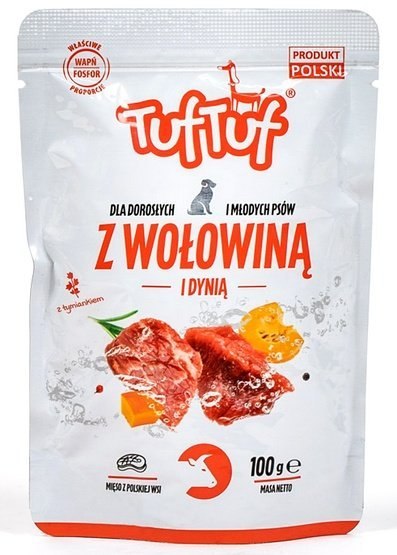 Bult TUF TUF Wołowina z dynią dla psa saszetka 100g