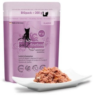Catz Finefood Catz Finefood Classic N.11 Jagnięcina i Królik saszetka 300g