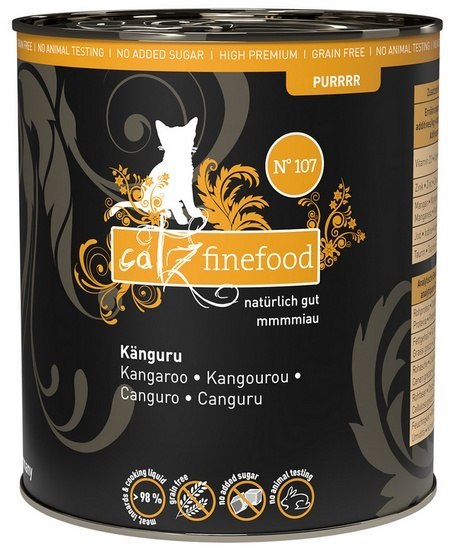 Catz Finefood Catz Finefood Pure (Purrrr N.107) Kangur puszka 800g
