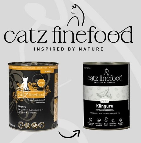 Catz Finefood Catz Finefood Purrrr N.107 Kangur puszka 400g