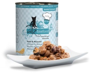 Catz Finefood Catz Finefood Ragout in Sauce Kurczak i Omułek (N.613) puszka 380g