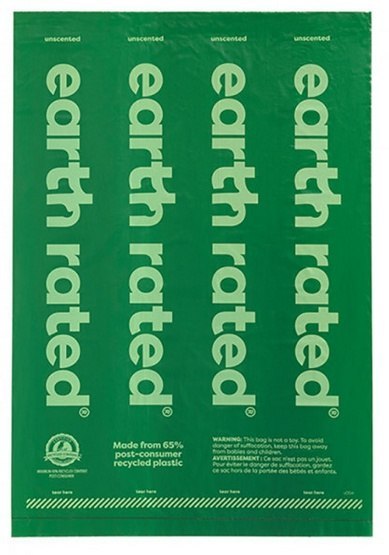 Earth Rated Earth Rated Woreczki ekologiczne do zbierania odchodów 8x15szt bezzapachowe