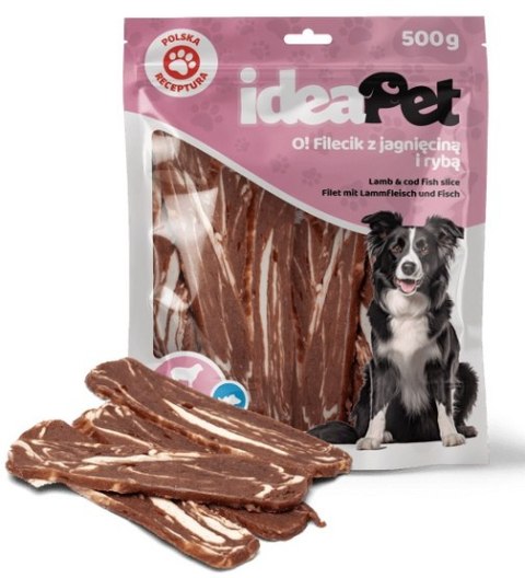 IdeaPet IdeaPet Fileciki z jagnięciną i rybą 500g