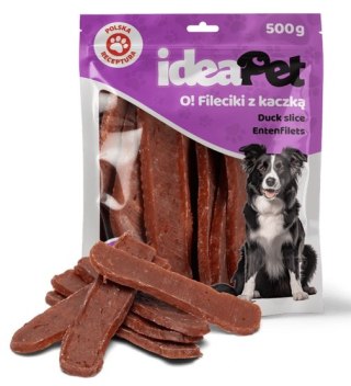 IdeaPet IdeaPet Fileciki z kaczką 500g