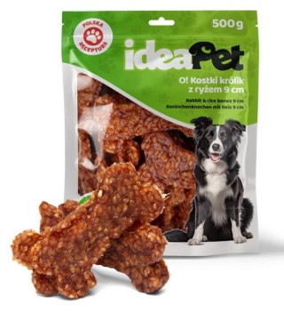 IdeaPet IdeaPet Kostki królik z ryżem 9cm 500g
