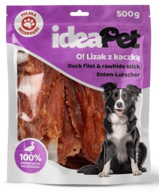 IdeaPet IdeaPet Lizak z kaczką 500g