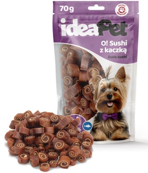IdeaPet IdeaPet O! Sushi z kaczką 70g