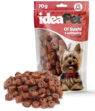 IdeaPet IdeaPet O! Sushi z wołowiną 70g