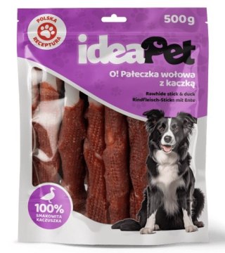 IdeaPet IdeaPet Pałeczka wołowa z kaczką 500g