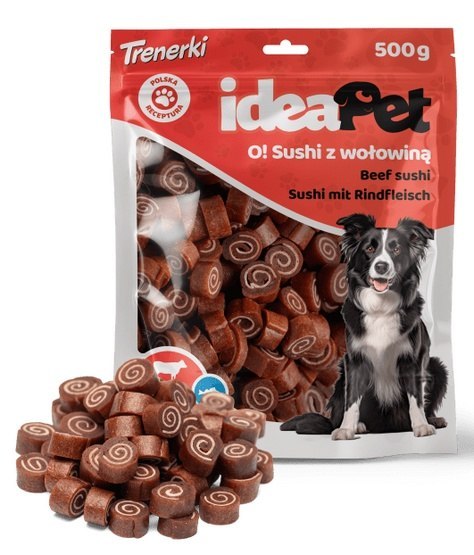 IdeaPet IdeaPet Sushi z wołowiną 500g