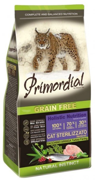 Primordial Primordial Cat Sterilized Turkey & Herring 400g