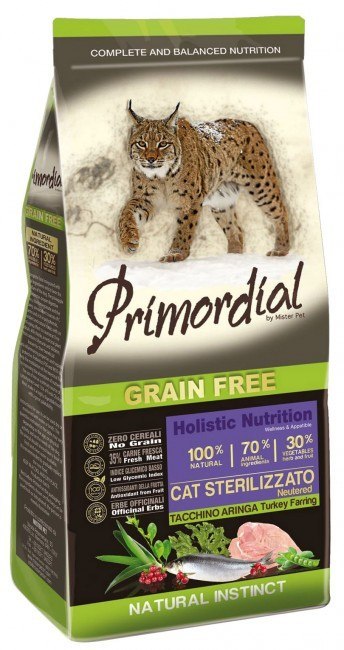 Primordial Primordial Cat Sterilized Turkey & Herring 400g