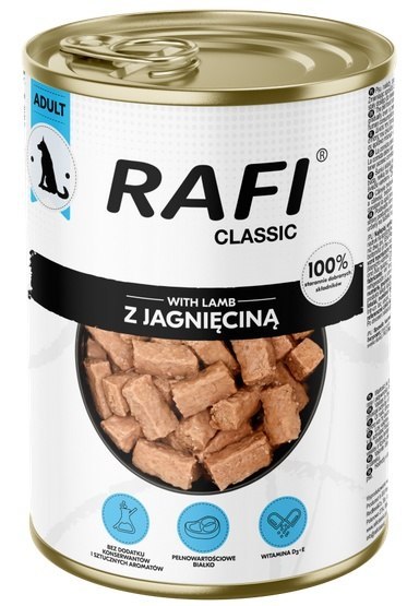 Rafi Rafi Pies Classic Jagnięcina w sosie 1240g