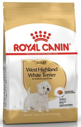 Royal Canin Breed Royal Canin West Highland White Terrier Adult karma sucha dla psów dorosłych rasy west highland white terrier 3kg