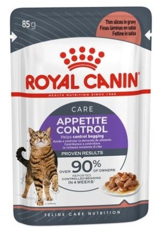 Royal Canin Feline Royal Canin Appetite Control Care karma mokra w sosie dla kotów dorosłych, domagających się jedzenia saszetka 85g
