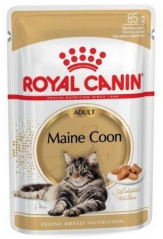 Royal Canin Feline Royal Canin Maine Coon karma mokra w sosie dla kotów dorosłych rasy maine coon saszetka 85g