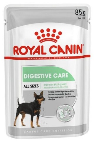 Royal Canin Size Royal Canin Digestive Care karma mokra dla psów dorosłych, wszystkich ras o wrażliwym przewodzie pokarmowym saszetka 85g