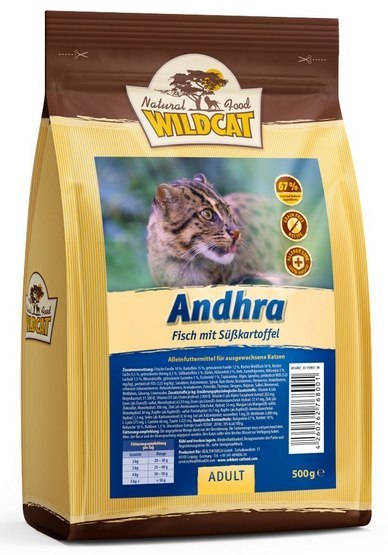 Wildcat Wildcat Andhra - ryby i bataty 500g