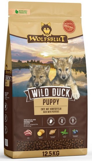 Wolfsblut Wolfsblut Dog Wild Duck Puppy - kaczka i ziemniaki 12,5kg