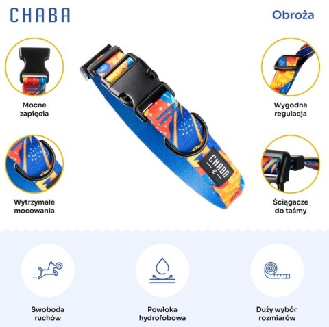 Chaba CHABA Obroża regulowana Story III XL Aussie