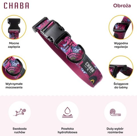 Chaba CHABA Obroża regulowana Story III XL Lakota
