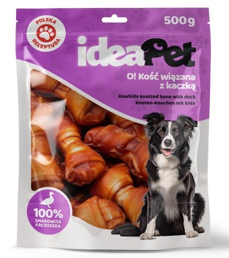 IdeaPet IdeaPet O! Kość wiązana z kaczką 500g