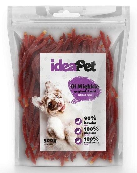 IdeaPet IdeaPet O! Miękkie Spaghetti z kaczki 500g