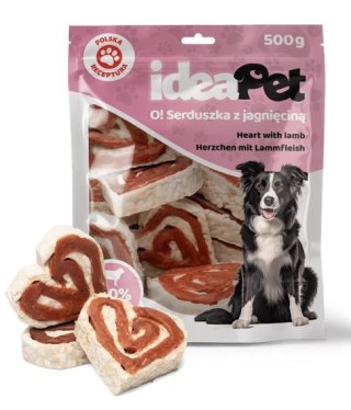 IdeaPet IdeaPet O! Serduszka z jagnięciną 500g