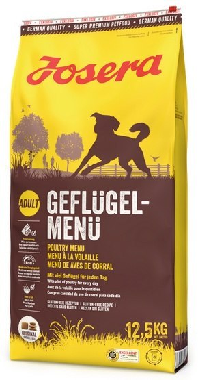 Josera Josera Pies Exclusive Geflugel-Menu 12,5kg