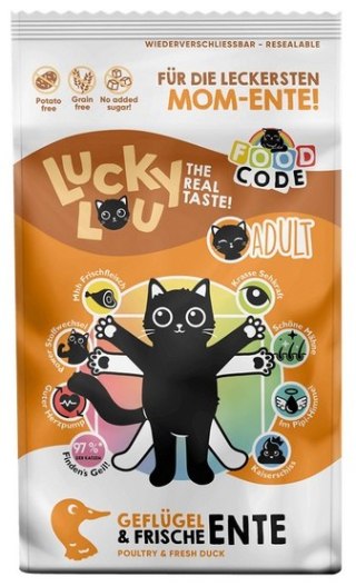 Lucky Lou Lucky Lou Food Code Lifestage Adult Drób & Kaczka 1,7kg