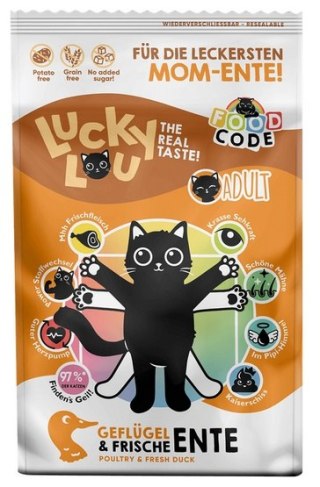 Lucky Lou Lucky Lou Food Code Lifestage Adult Drób & Kaczka 750g