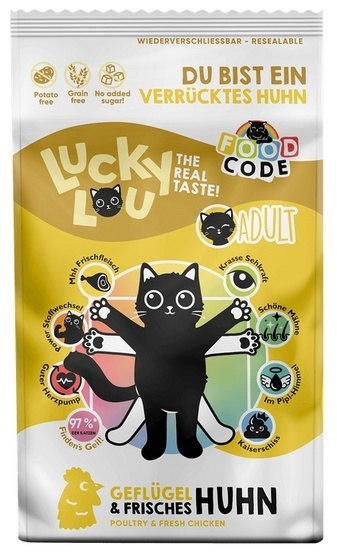 Lucky Lou Lucky Lou Food Code Lifestage Adult Drób & Kurczak 1,7kg