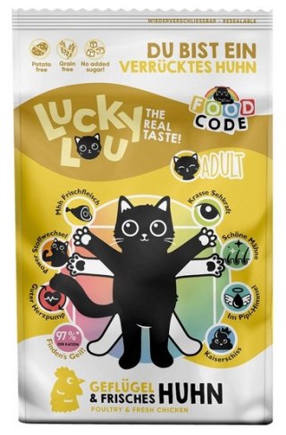 Lucky Lou Lucky Lou Food Code Lifestage Adult Drób & Kurczak 750g