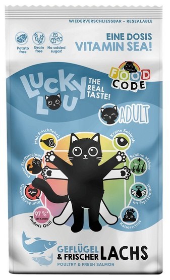 Lucky Lou Lucky Lou Food Code Lifestage Adult Drób & Łosoś 1,7kg