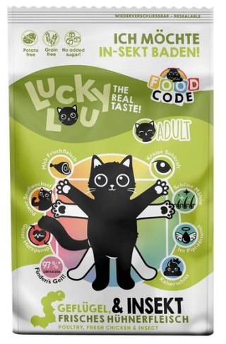 Lucky Lou Lucky Lou Food Code Lifestage Adult Drób & Owady 750g