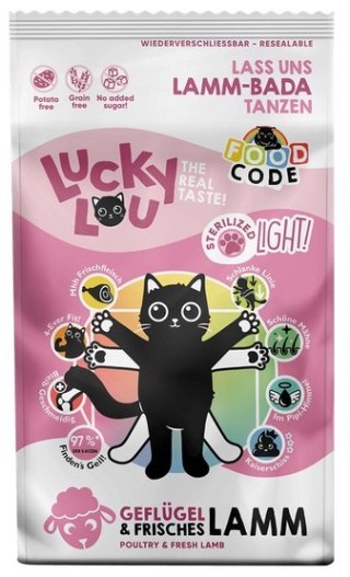 Lucky Lou Lucky Lou Food Code Lifestage Light Drób & Jagnięcina 1,7kg