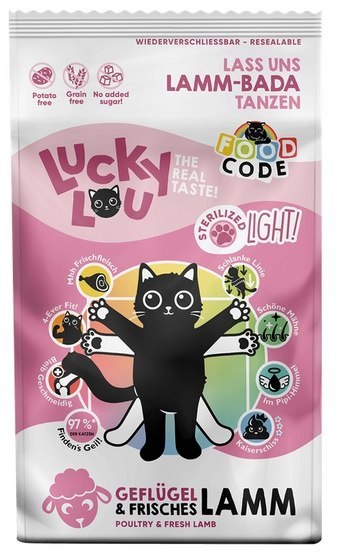 Lucky Lou Lucky Lou Food Code Lifestage Light Drób & Jagnięcina 1,7kg