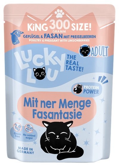Lucky Lou Lucky Lou Lifestage Adult Drób i bażant saszetka 300g
