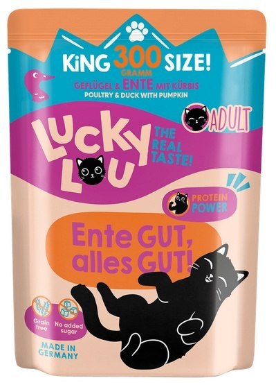 Lucky Lou Lucky Lou Lifestage Adult Drób i kaczka saszetka 300g