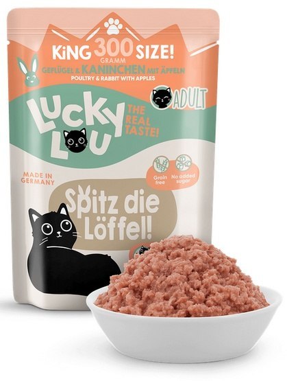 Lucky Lou Lucky Lou Lifestage Adult Drób i królik saszetka 300g