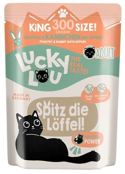 Lucky Lou Lucky Lou Lifestage Adult Drób i królik saszetka 300g